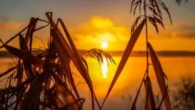 Pierwszy śnieg i wschód słońca nad jeziorem Boczne - zdjęcie 24