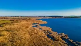 Jesień z lotu ptaka przy jeziorze Tałtowisko i kanale Grunwaldzkim - zdjęcie 17