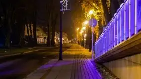 Nocne listopadowe kolory Giżycka - zdjęcie 41