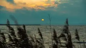 Wschód słońca przy moście Sztynorckim i jeziorze Dargin - zdjęcie 5