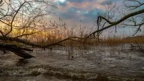 Wschód słońca przy moście Sztynorckim i jeziorze Dargin - zdjęcie 54