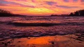 Piękny, grudniowy wschód słońca nad jeziorem Święcajty, 2020 - zdjęcie 30