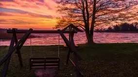 Piękny, grudniowy wschód słońca nad jeziorem Święcajty, 2020 - zdjęcie 33