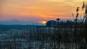 Piękny, grudniowy wschód słońca nad jeziorem Święcajty, 2020 - zdjęcie 41