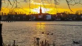 Grudniowy zachód słońca w Kętrzynie, 2020 - zdjęcie 14