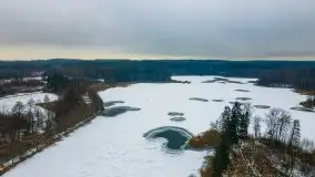 Zimowe i pochmurne kolory Mazur w okolicach Kruklanek - zdjęcie 6