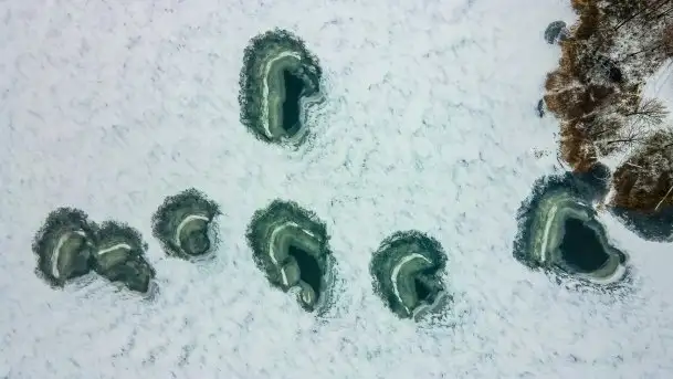 Zimowe i pochmurne kolory Mazur w okolicach Kruklanek - zdjęcie 3