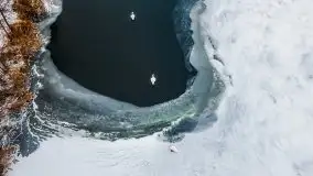 Zimowe i pochmurne kolory Mazur w okolicach Kruklanek - zdjęcie 34