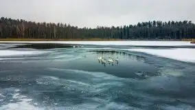 Zimowe i pochmurne kolory Mazur w okolicach Kruklanek - zdjęcie 44