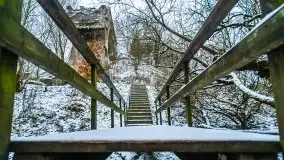 Zimowe i pochmurne kolory Mazur w okolicach Kruklanek - zdjęcie 57