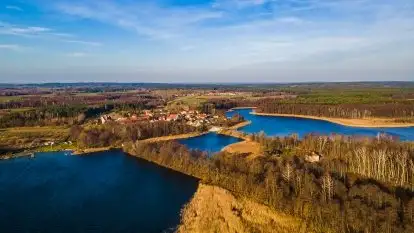 Późno jesienne jezioro Śniardwy i Okartowo 2020 r.