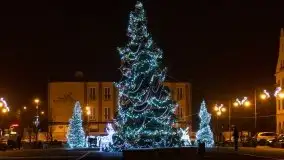 Świąteczny nocny Pisz, grudzień 2020 r. - zdjęcie 20