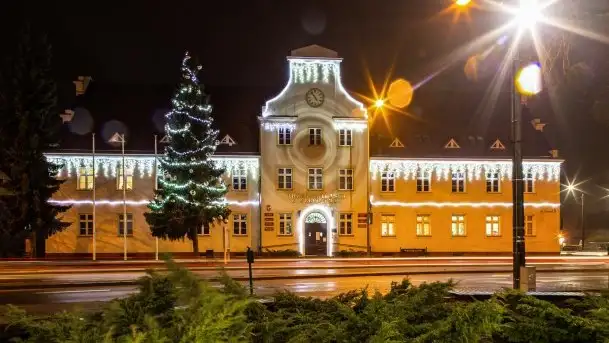 Nocne i mocno świąteczne Węgorzewo, grudzień 2020 r. - zdjęcie 11