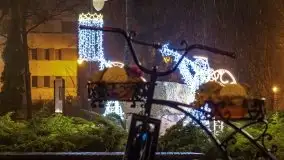 Nocne i mocno świąteczne Węgorzewo, grudzień 2020 r. - zdjęcie 13