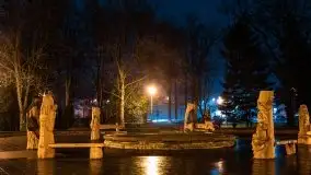 Nocne i mocno świąteczne Węgorzewo, grudzień 2020 r. - zdjęcie 37