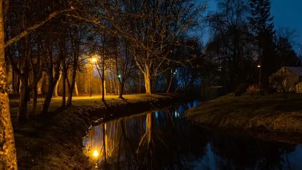 Nocne i mocno świąteczne Węgorzewo, grudzień 2020 r. - zdjęcie 5