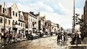 Przedwojenne pokolorowane zdjęcia Giżycka (Lötzen) - zdjęcie 6