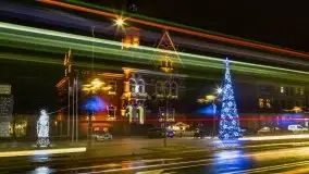 Nocny i świąteczny Kętrzyn, grudzień 2020 r. - zdjęcie 59