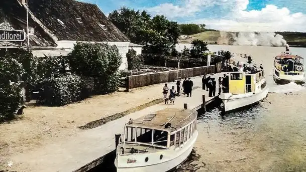 Przedwojenne pokolorowane zdjęcia Mikołajek (Nikolaiken) - zdjęcie 2