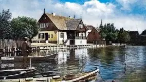 Przedwojenne pokolorowane zdjęcia Mikołajek (Nikolaiken) - zdjęcie 18