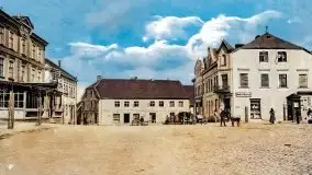 Przedwojenne pokolorowane zdjęcia Mikołajek (Nikolaiken) - zdjęcie 35