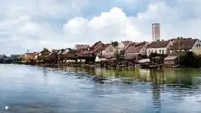 Przedwojenne pokolorowane zdjęcia Mikołajek (Nikolaiken) - zdjęcie 50