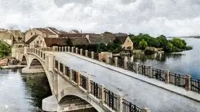 Przedwojenne pokolorowane zdjęcia Mikołajek (Nikolaiken) - zdjęcie 55