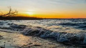 Wschód słońca nad jeziorem Gołdopiwo - zdjęcie 17