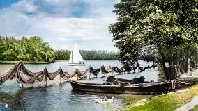 Przedwojenne i pokolorowane zdjęcia Rucianego Nidy (Rudczanny, Niedersee) - zdjęcie 1