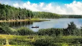 Przedwojenne i pokolorowane zdjęcia Rucianego Nidy (Rudczanny, Niedersee) - zdjęcie 51