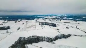 Posypało na Mazurach - zobacz okolice wsi Gajrowskie i Orłowo - zdjęcie 13