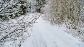 Posypało na Mazurach - zobacz okolice wsi Gajrowskie i Orłowo - zdjęcie 34