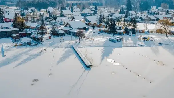 Zima na Mazurach - Port Dla Mew - zdjęcie 8