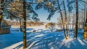 Zimowa i bajkowa sceneria w hotelu Tajty nad j. Tajty - zdjęcie 1