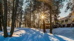 Zimowa i bajkowa sceneria w hotelu Tajty nad j. Tajty - zdjęcie 2