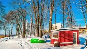 Stanica Wodna Stranda w zimowej scenerii - zdjęcie 33