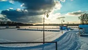 Port w Sztynorcie w zimowej scenerii, styczeń 2021 r. - zdjęcie 7