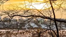 Zimowe Wydminy przed zachodem słońca, styczeń 2021 r. - zdjęcie 39