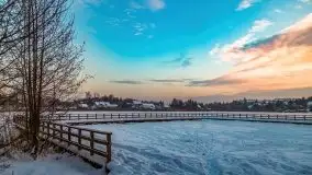 Zimowe Wydminy przed zachodem słońca, styczeń 2021 r. - zdjęcie 40