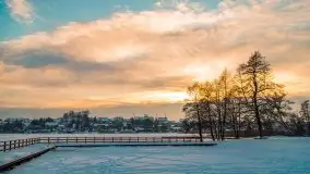 Zimowe Wydminy przed zachodem słońca, styczeń 2021 r. - zdjęcie 42