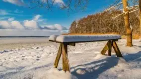 Kolejna dawka pięknej, mazurskiej zimy przy jez. Dargin - zdjęcie 20