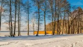 Kolejna dawka pięknej, mazurskiej zimy przy jez. Dargin - zdjęcie 3