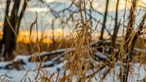 Zachód słońca w okolicach zimowych Kruklanek - zdjęcie 37