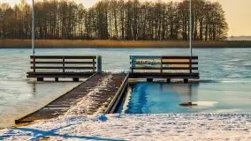 Port Ognisty Ptak w zimowej scenerii, 01.2021 r. - zdjęcie 32