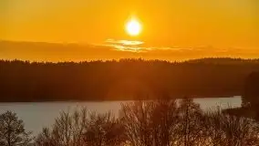 Zachód słońca w okolicach Starych Juch, 02.2021 - zdjęcie 41