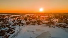 Zimowe Mikołajki skąpane w zachodzącym słońcu, 02.2021 - zdjęcie 47