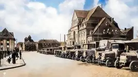 Przedwojenne pokolorowane zdjęcia Kętrzyna (Rastenburg) - zdjęcie 65