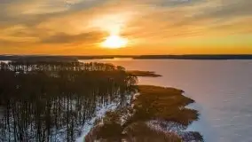 Zachód słońca Pierkunowo i okolice, luty 2021 - zdjęcie 5