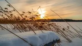 Zachód słońca Pierkunowo i okolice, luty 2021 - zdjęcie 24