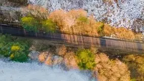 Przedwiosenny zachód słońca nad jeziorem Gołdopiwo i Żabiniec - zdjęcie 11